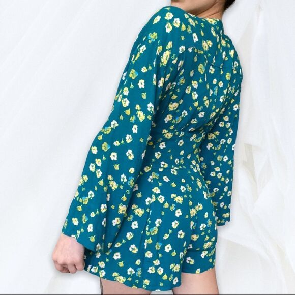 Free People (0) L’amour Printed Romper - Picture 2 of 9